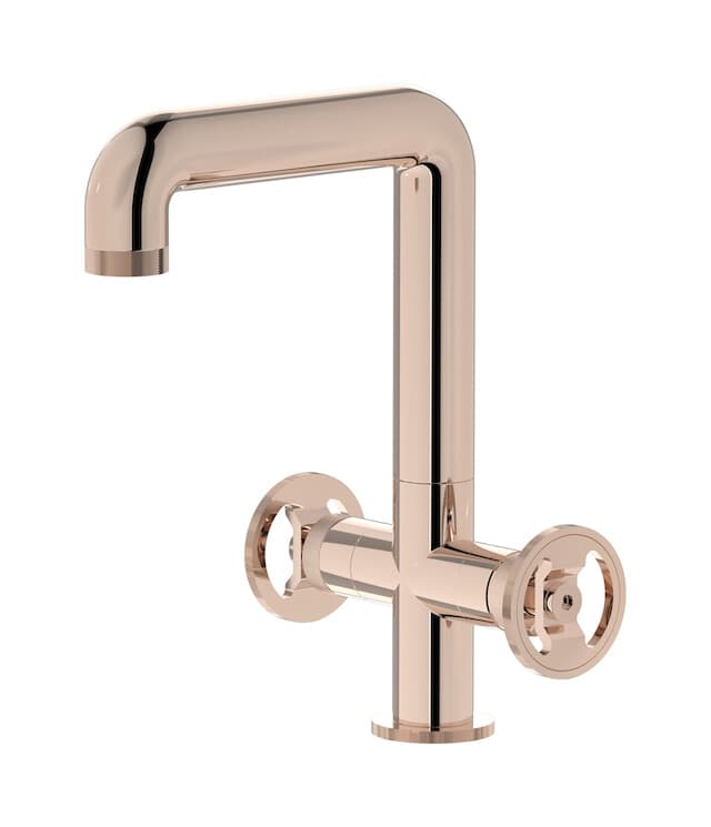 IB Rubinetterie Bold – Μπαταρία Νιπτήρα – Rose Gold (B1205RS)