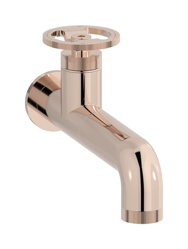 IB Rubinetterie Bold – Μπαταρία Νιπτήρα Τοίχου – Rose Gold (B1209RS)