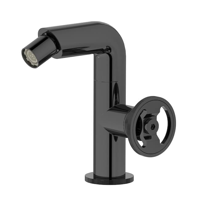 IB Rubinetterie Bold – Μπαταρία Μπιντέ – Black Chrome (B1220CF)