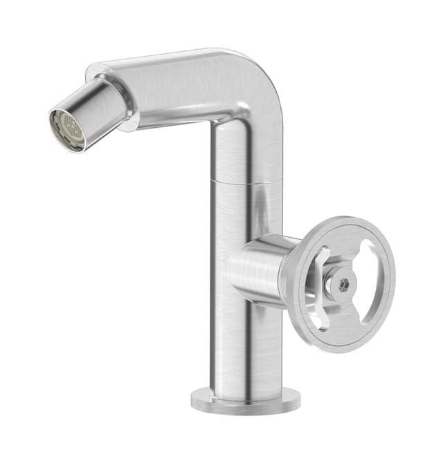 IB Rubinetterie Bold – Μπαταρία Μπιντέ – Brushed Nickel (B1220SS)