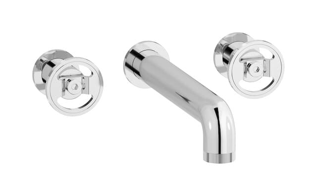 IB Rubinetterie Bold – Μπαταρία Νιπτήρα Τοίχου – Chrome (B1306CC)