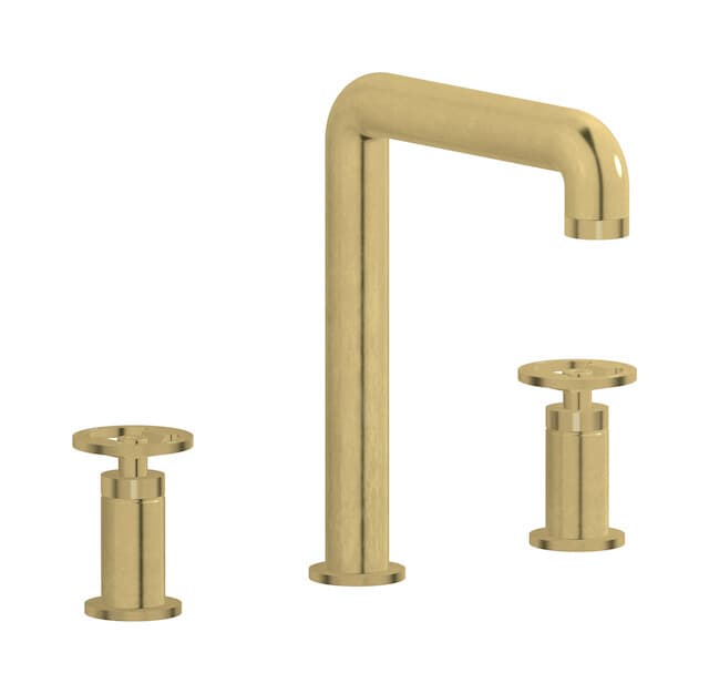 IB Rubinetterie Bold – Μπαταρία Νιπτήρα Ψηλή – Natural Brass (B1390ON)