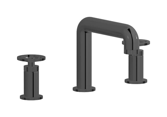 IB Rubinetterie Bold – Μπαταρία Νιπτήρα – Black Chrome (B1392CF)