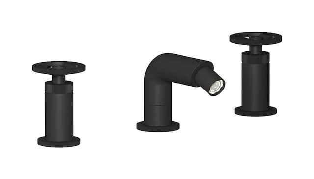 IB Rubinetterie Bold – Μπαταρία Μπιντέ – Matt Black (B1393NP)