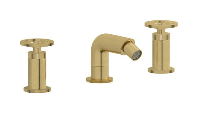 IB Rubinetterie Bold – Μπαταρία Μπιντέ – Natural Brass (B1393ON)