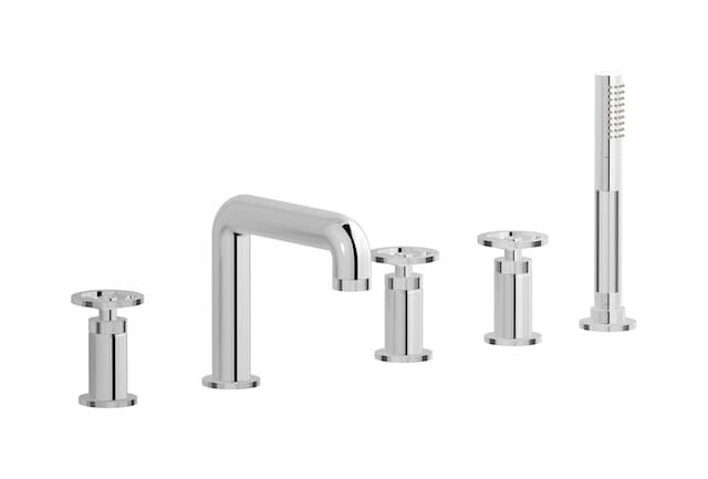 IB Rubinetterie Bold – Μπαταρία Μπανιέρας Πάγκου – Chrome (B1396CC)