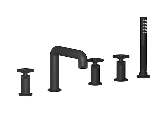 IB Rubinetterie Bold – Μπαταρία Μπανιέρας Πάγκου – Matt Black (B1396NP)