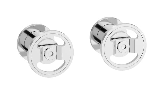 IB Rubinetterie Bold – Μπαταρία Νιπτήρα Τοίχου – Chrome (B1400CC)