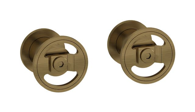 IB Rubinetterie Bold – Μπαταρία Νιπτήρα Τοίχου – Modern Bronze (B1400MB)