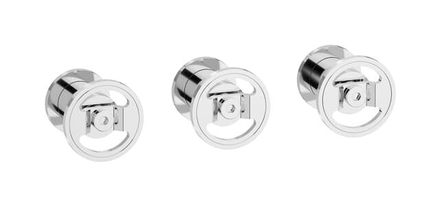IB Rubinetterie Bold – Μπαταρία Νιπτήρα Τοίχου – Chrome (B1410CC)