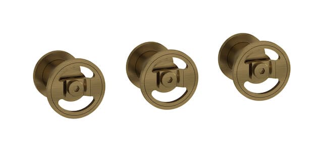 IB Rubinetterie Bold – Μπαταρία Νιπτήρα Τοίχου – Modern Bronze (B1410MB)