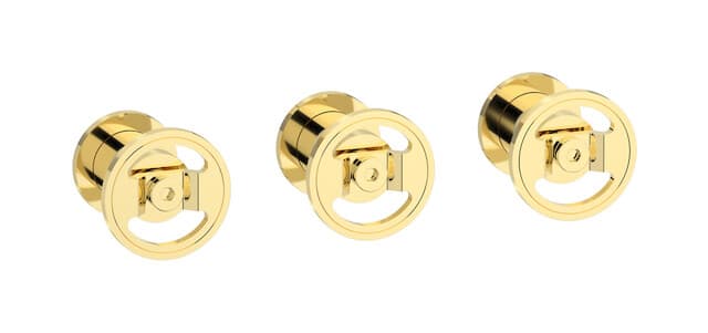 IB Rubinetterie Bold – Μπαταρία Νιπτήρα Τοίχου – Pale Gold (B1410II)