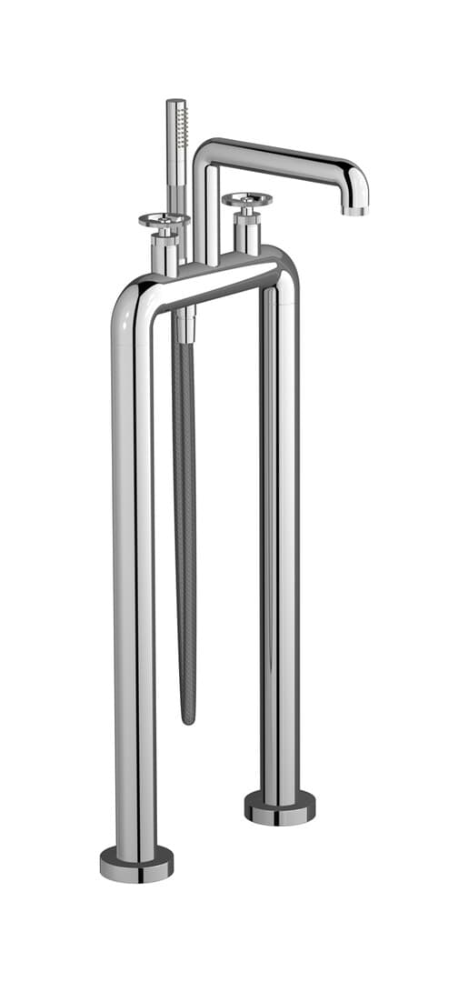 IB Rubinetterie Bold – Μπαταρία Μπανιέρας Δαπέδου – Chrome (B1700CC)