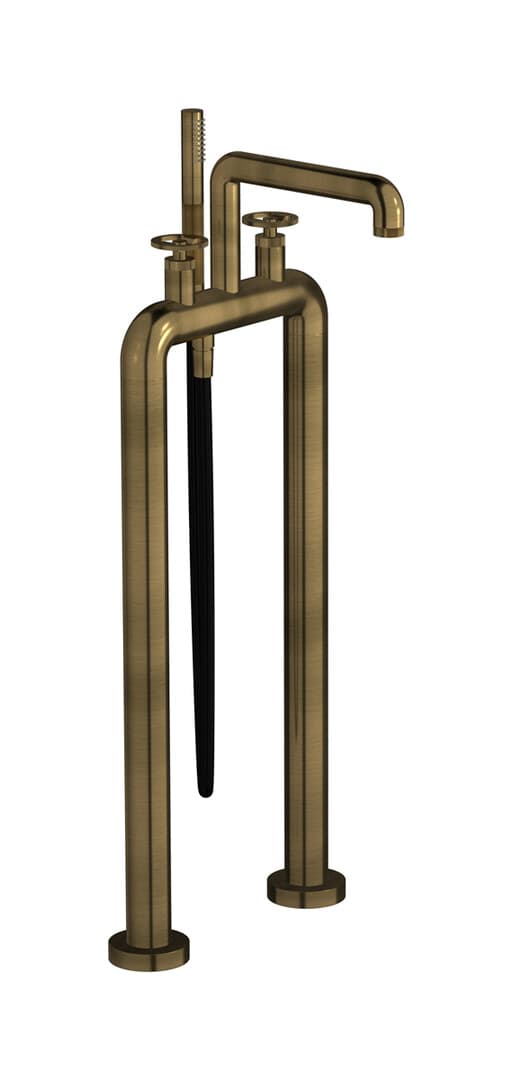 IB Rubinetterie Bold – Μπαταρία Μπανιέρας Δαπέδου – Modern Bronze (B1700MB)