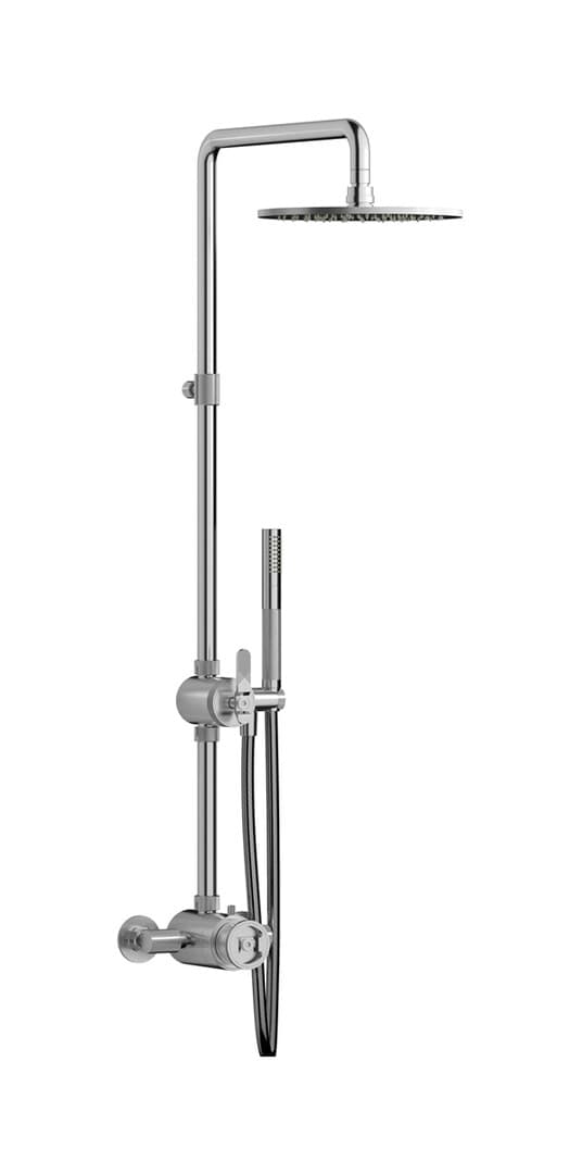 IB Rubinetterie Indoor Shower – Σετ Ντους – Brushed Nickel (B1800SS)