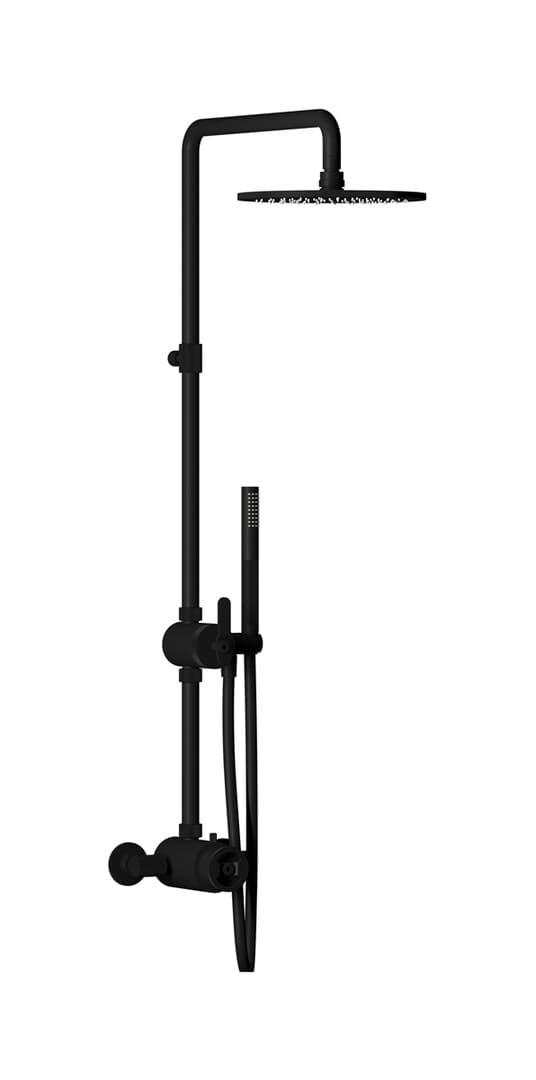 IB Rubinetterie Indoor Shower – Σετ Ντους – Matt Black (B1800NP)