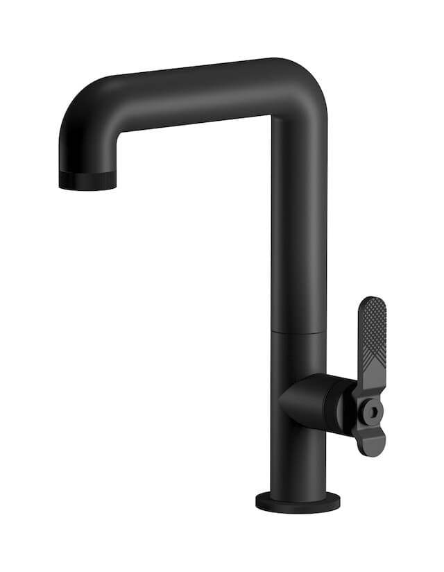 IB Rubinetterie Bold – Μπαταρία Νιπτήρα Ψηλή – Matt Black (B2202NP)