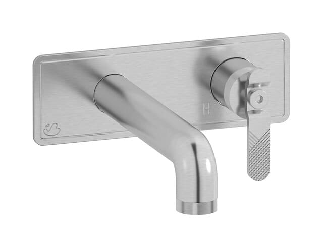 IB Rubinetterie Bold – Μπαταρία Νιπτήρα Τοίχου – Brushed Nickel (B2206SS)