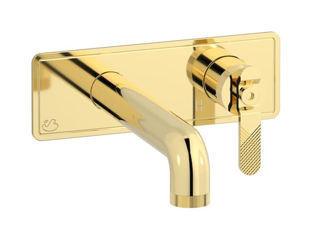 IB Rubinetterie Bold – Μπαταρία Νιπτήρα Τοίχου – Pale Gold (B2206II)