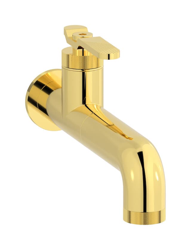 IB Rubinetterie Bold – Μπαταρία Νιπτήρα Τοίχου – Gold (B2209OO)