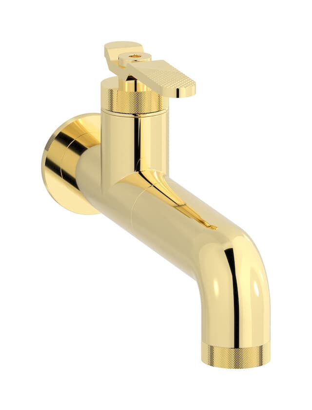IB Rubinetterie Bold – Μπαταρία Νιπτήρα Τοίχου – Pale Gold (B2209II)