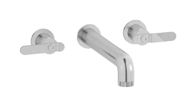 IB Rubinetterie Bold – Μπαταρία Νιπτήρα Τοίχου – Brushed Nickel (B2306SS)