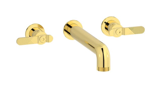 IB Rubinetterie Bold – Μπαταρία Νιπτήρα Τοίχου – Gold (B2306OO)