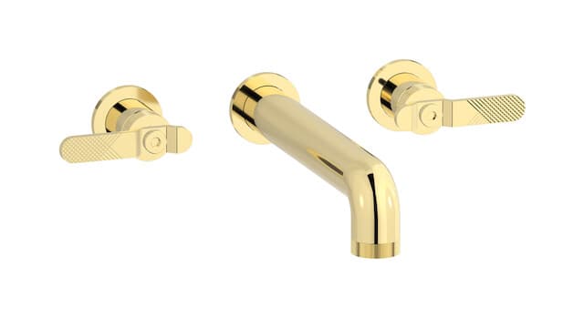 IB Rubinetterie Bold – Μπαταρία Νιπτήρα Τοίχου – Pale Gold (B2306II)