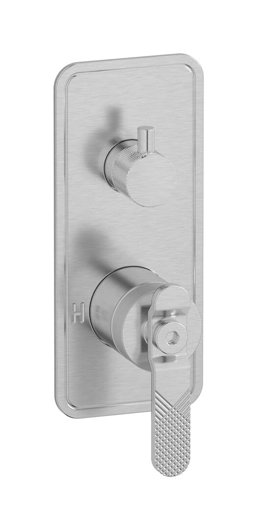IB Rubinetterie Bold – Μπαταρία Νιπτήρα Τοίχου – Brushed Nickel (B2312SS)