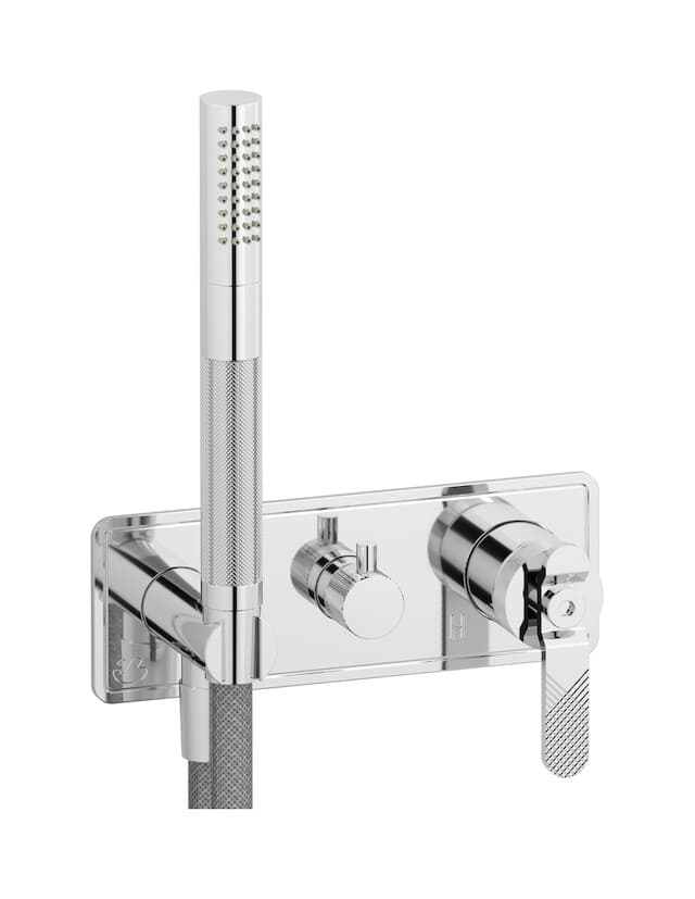 IB Rubinetterie Bold – Μπαταρία Νιπτήρα Τοίχου – Chrome (B2313CC)