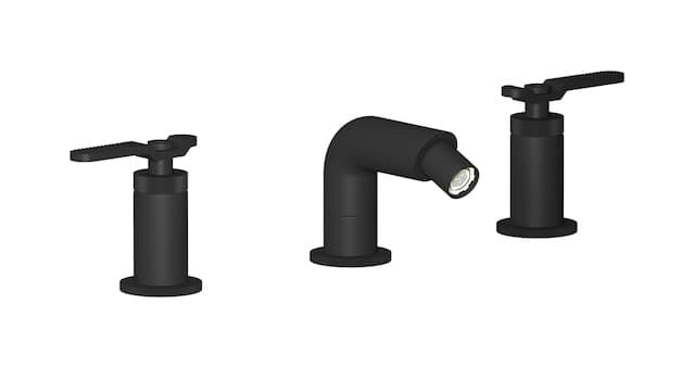 IB Rubinetterie Bold – Μπαταρία Μπιντέ – Matt Black (B2393NP)