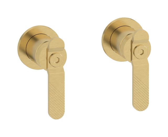 IB Rubinetterie Bold – Μπαταρία Νιπτήρα Τοίχου – Brushed Gold (B2400OS)
