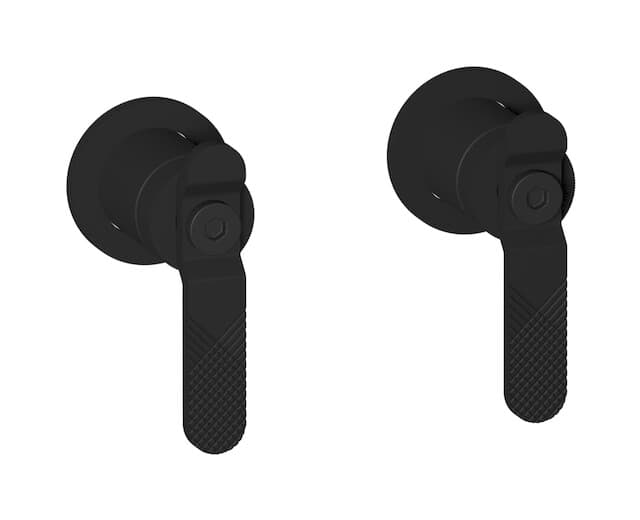 IB Rubinetterie Bold – Μπαταρία Νιπτήρα Τοίχου – Matt Black (B2400NP)