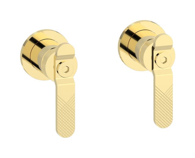 IB Rubinetterie Bold – Μπαταρία Νιπτήρα Τοίχου – Pale Gold (B2400II)