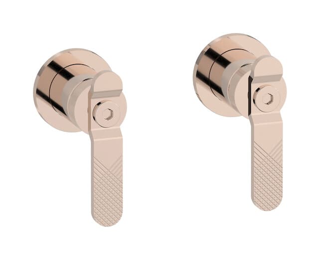IB Rubinetterie Bold – Μπαταρία Νιπτήρα Τοίχου – Rose Gold (B2400RS)