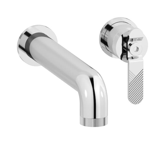 IB Rubinetterie Bold – Μπαταρία Νιπτήρα Τοίχου – Chrome (B2406CC)