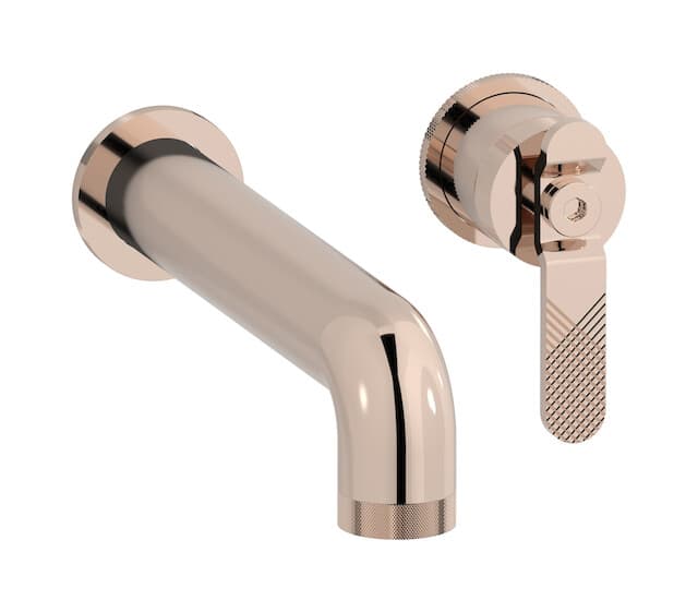 IB Rubinetterie Bold – Μπαταρία Νιπτήρα Τοίχου – Rose Gold (B2406RS)