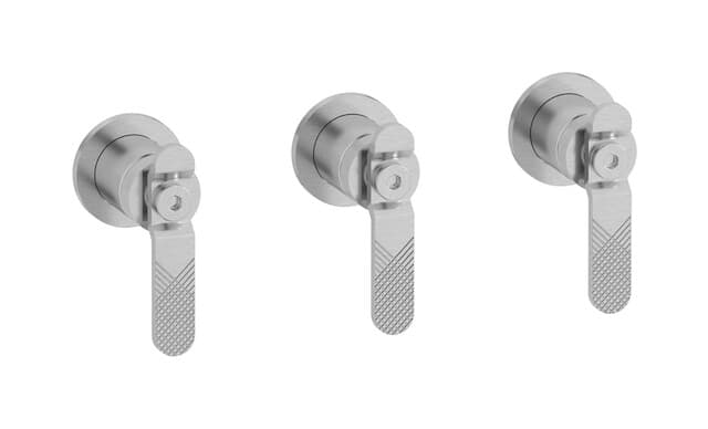 IB Rubinetterie Bold – Μπαταρία Νιπτήρα Τοίχου – Brushed Nickel (B2410SS)