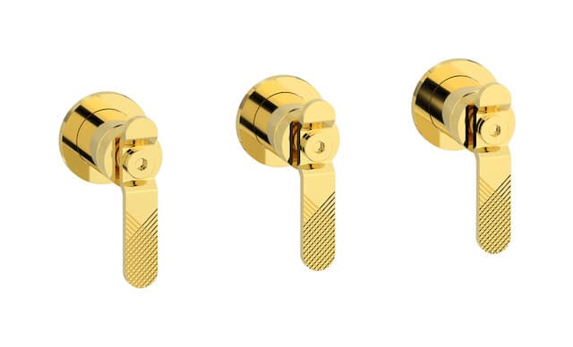IB Rubinetterie Bold – Μπαταρία Νιπτήρα Τοίχου – Gold (B2410OO)