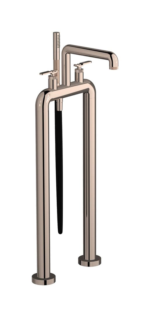 IB Rubinetterie Bold – Μπαταρία Λουτρού Δαπέδου – Rose Gold (B2700RS)