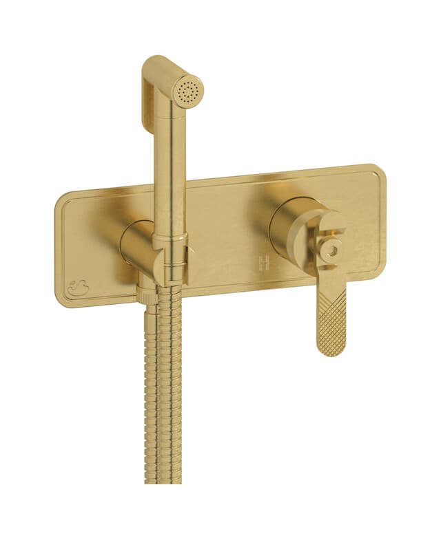 IB Rubinetterie Bold – Μπαταρία Μπιντέ – Natural Brass (B2706ON)
