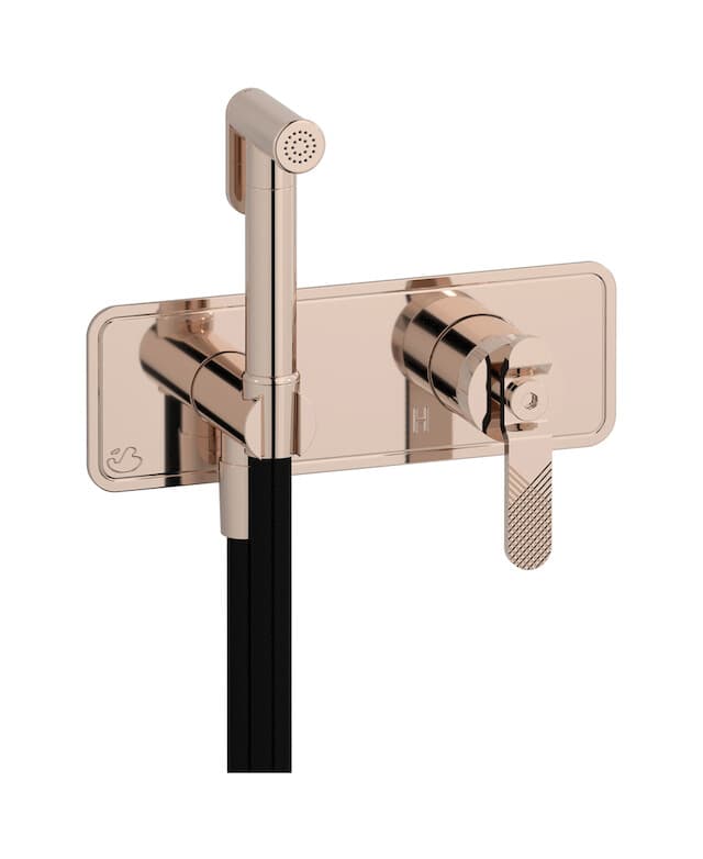 IB Rubinetterie Bold – Μπαταρία Μπιντέ – Rose Gold (B2706RS)