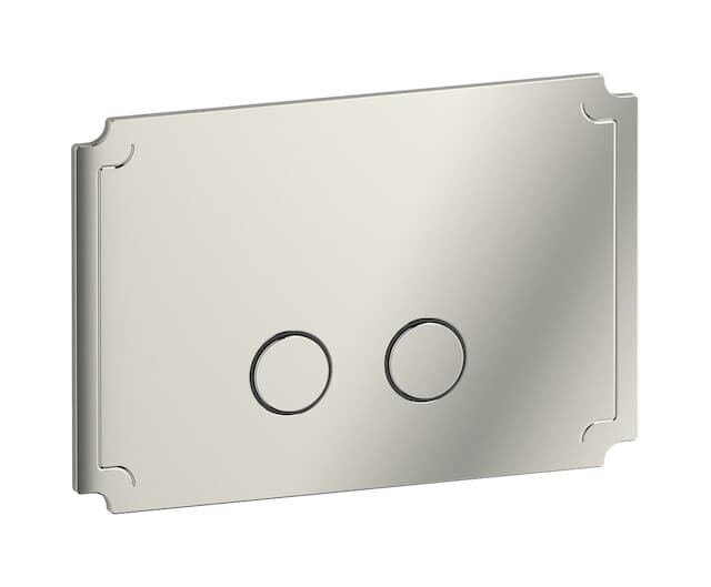 IB Rubinetterie Bye Bye – Πλακέτα Καζανακιού – Platinum (BB002PL)
