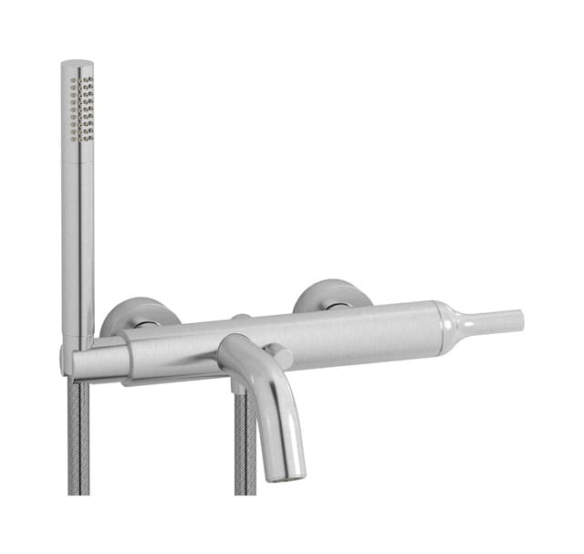 IB Rubinetterie Batlò – Μπαταρία Μπανιέρας Τοίχου – Brushed Nickel (BI250SS)