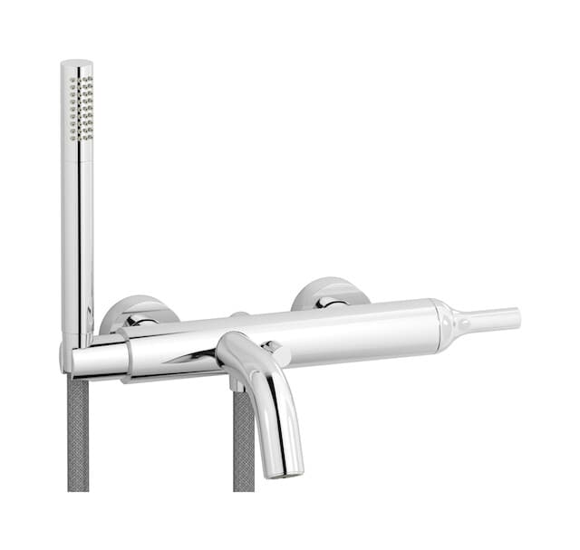 IB Rubinetterie Batlò – Μπαταρία Μπανιέρας Τοίχου – Chrome (BI250CC)