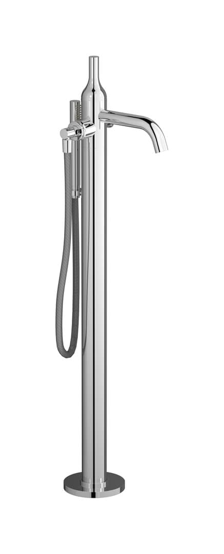 IB Rubinetterie Batlò – Μπαταρία Μπανιέρας Δαπέδου – Chrome (BI399CC)