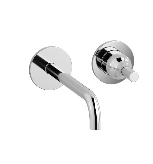 IB Rubinetterie Batlò – Μπαταρία Νιπτήρα Τοίχου – Chrome (BI407CC)