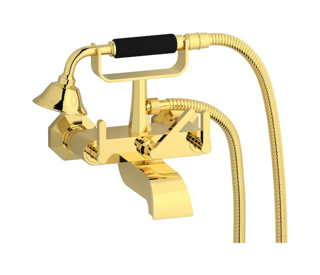 IB Rubinetterie Belmondo – Μπαταρία Μπανιέρας Τοίχου – Gold (BL250OO)