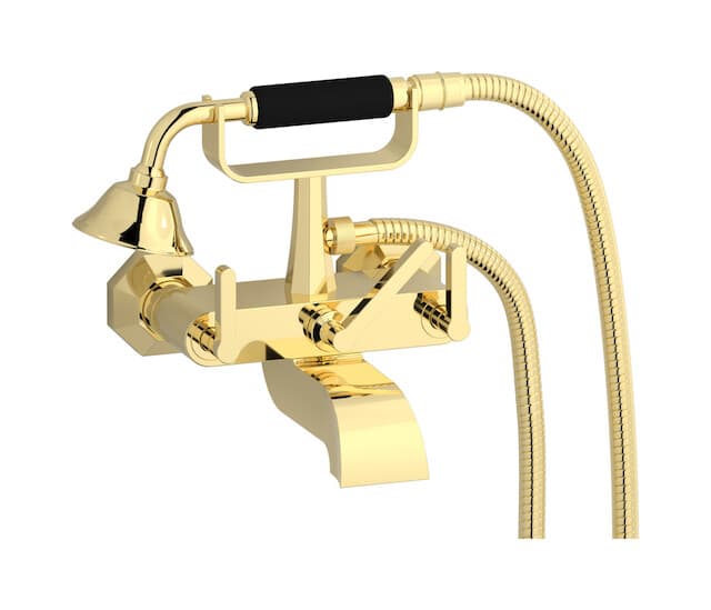 IB Rubinetterie Belmondo – Μπαταρία Μπανιέρας Τοίχου – Pale Gold (BL250II)