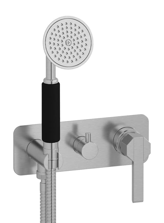 IB Rubinetterie Belmondo – Μπαταρία Νιπτήρα Τοίχου – Brushed Nickel (BL313SS)